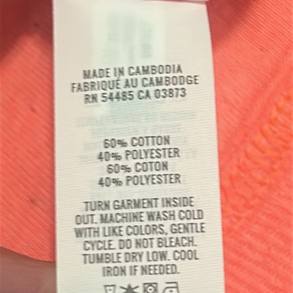 Aerie Endless Summer Crew Pink Oversized Sweatshirt Loungewear Size M - Picture 13 of 17